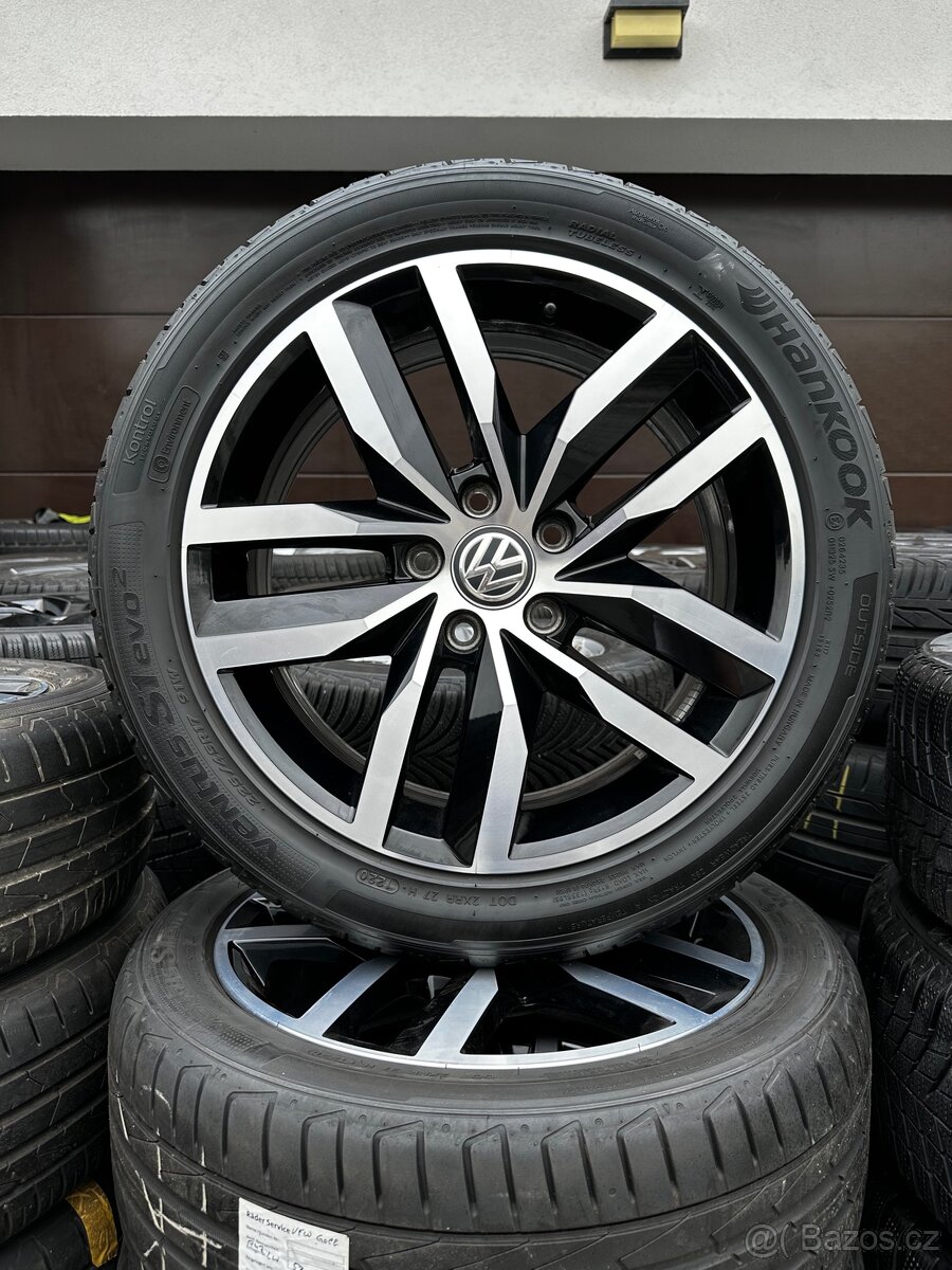 Alu kola 5x112 r17 s letnim pneu (Madrid)