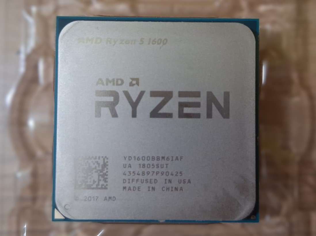 AMD RYZEN 5 1600 6. jádro