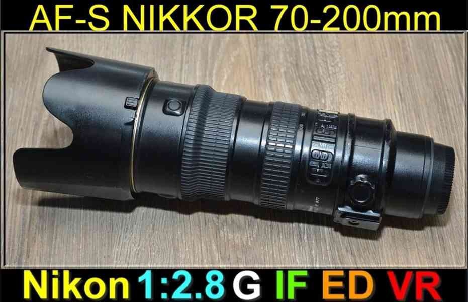 Nikon AF-S Nikkor 70-200mm f/2.8 G IF ED VR FX