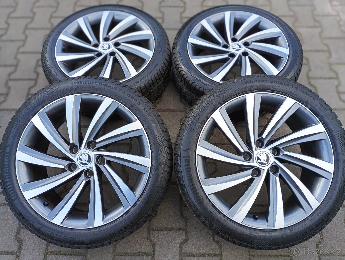 Originál sada disků Škoda Octavia IV 5x112 R18 Perseus