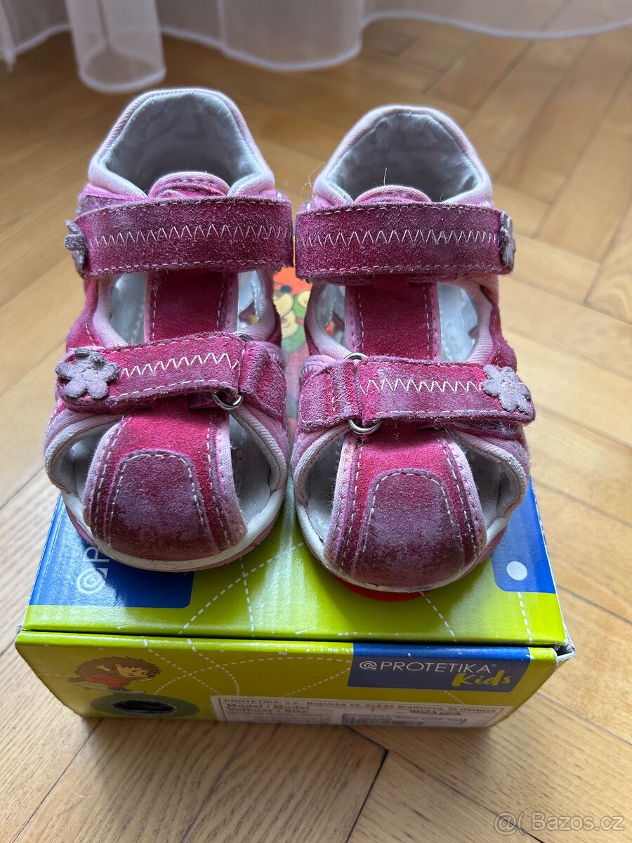 Dívčí sandály Protetika IBIZA PINK vel. 24