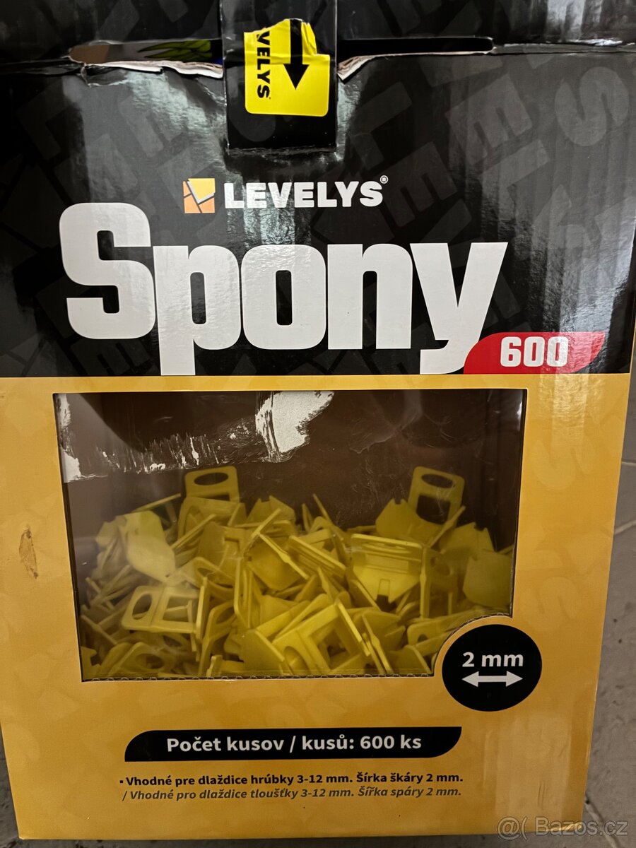 LEVELYS klínky a spony