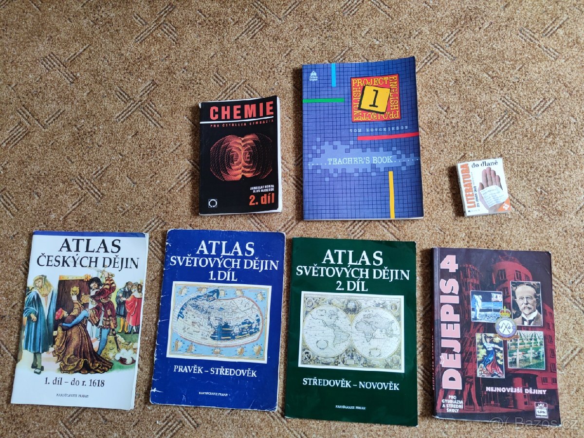 Knihy střední školy