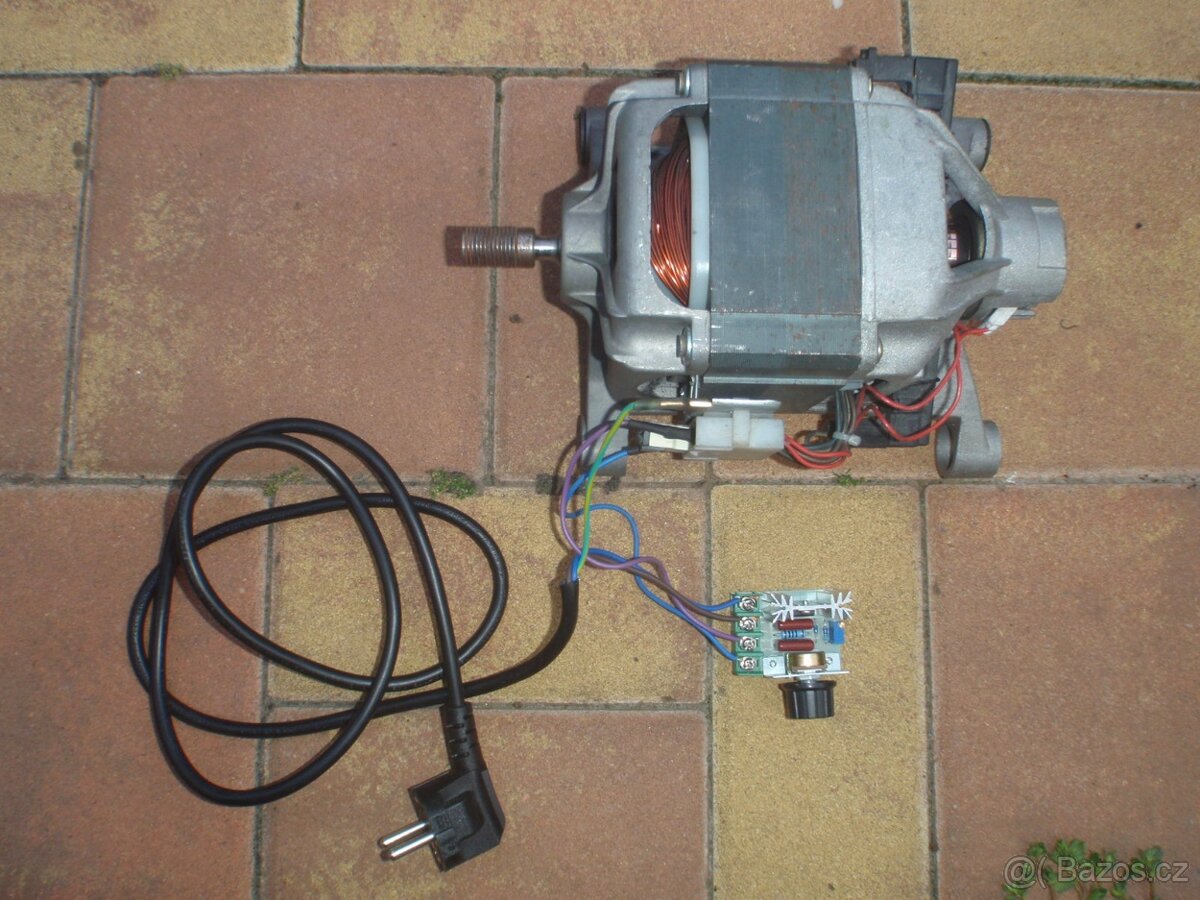 Motor s regulací 220V - 360 W / 0 až 11500 otáček
