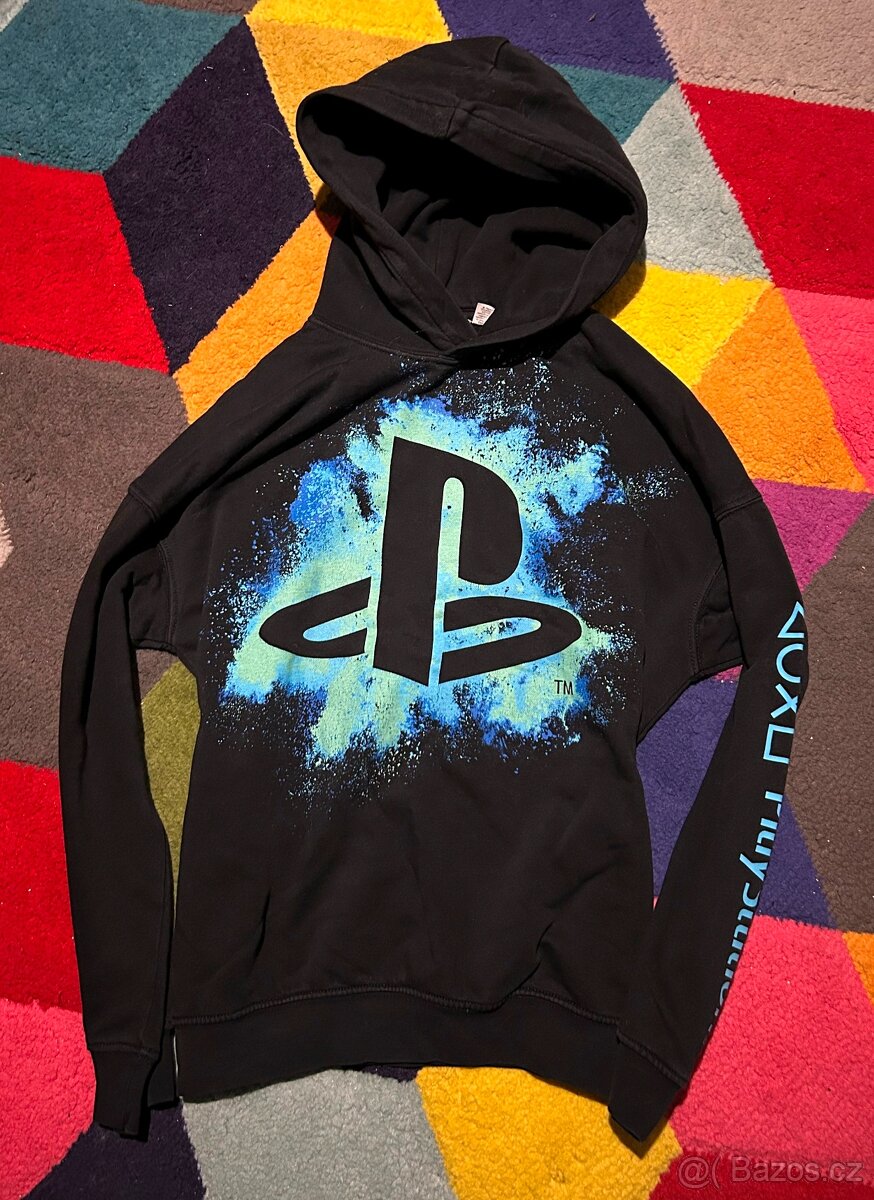 PLAYSTATION STYLOVÁ KRÁSNÁ CHLAPECKÁ BAVLNĚNÁ MIKČA 146152