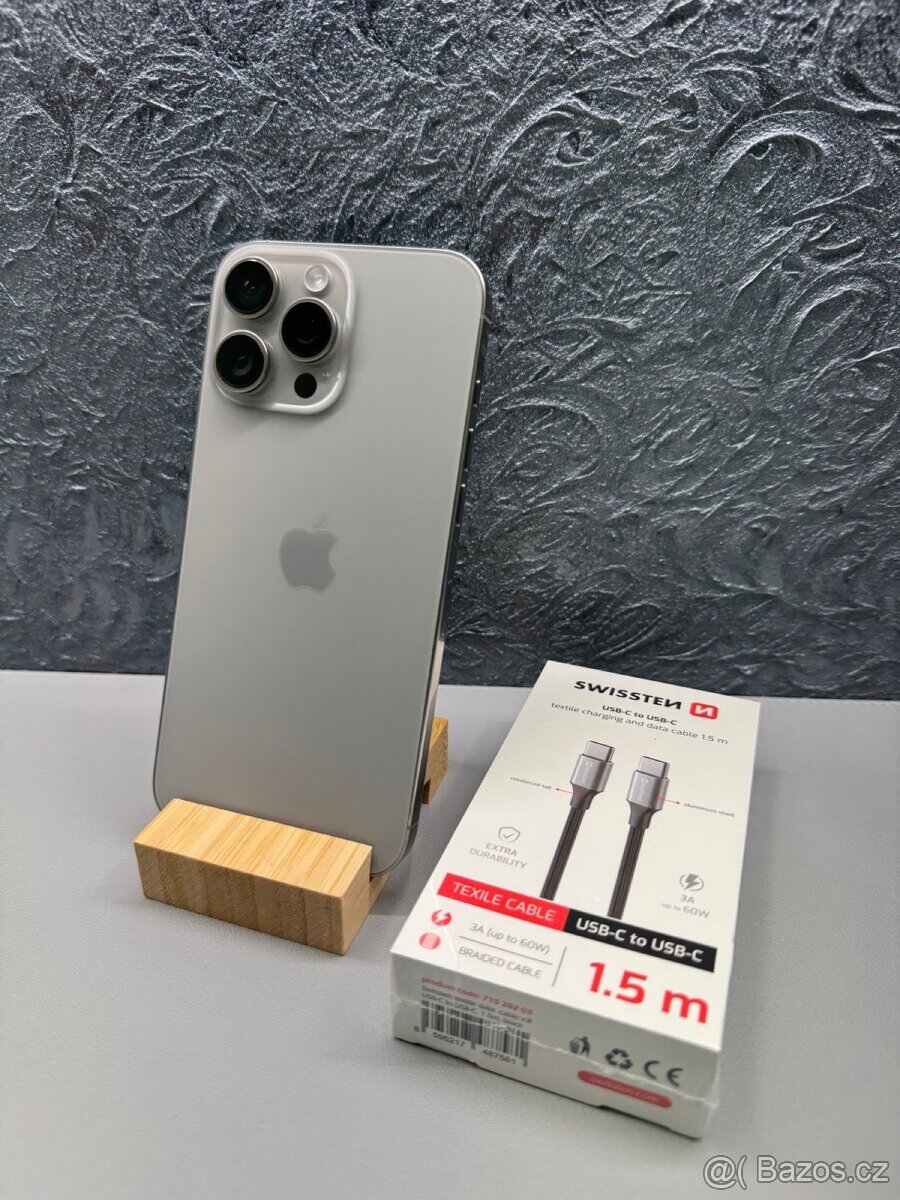 Apple iPhone 16 Pro Max 256 GB Natural - ZÁRUKA+FAKTURA