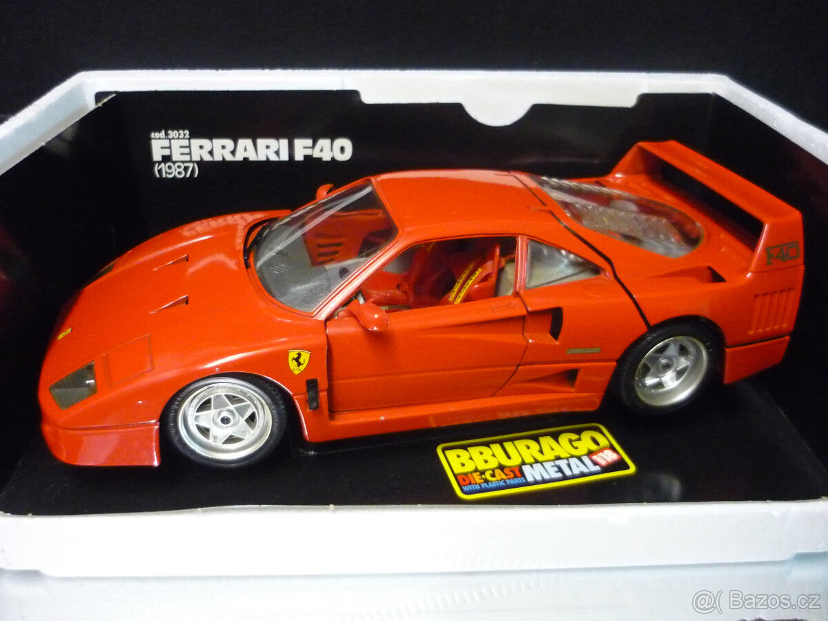Ferrari F40 1987 Bburago 1/18
