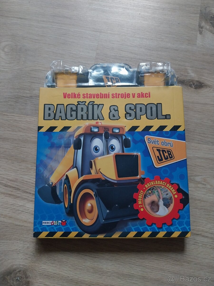 Kniha s dráhou + auta