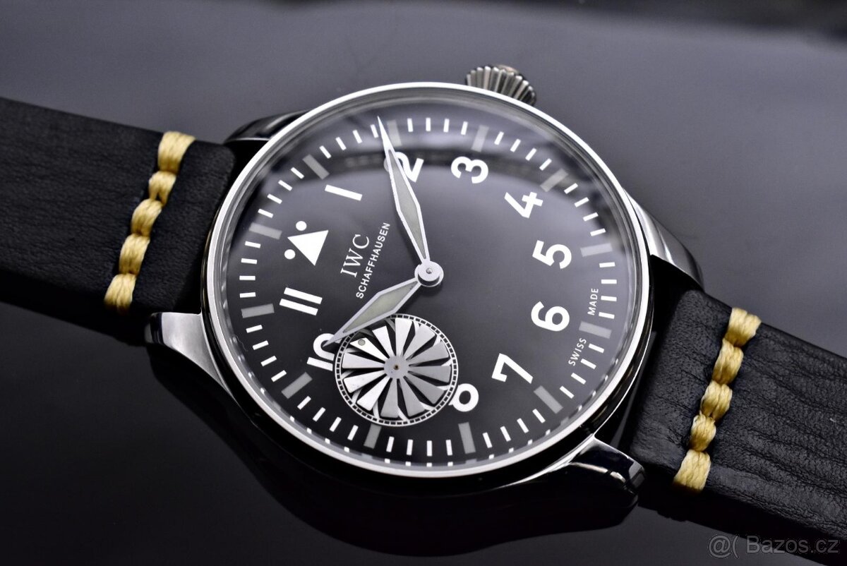 Letecké starožitné hodinky IWC Schaffhausen 1902