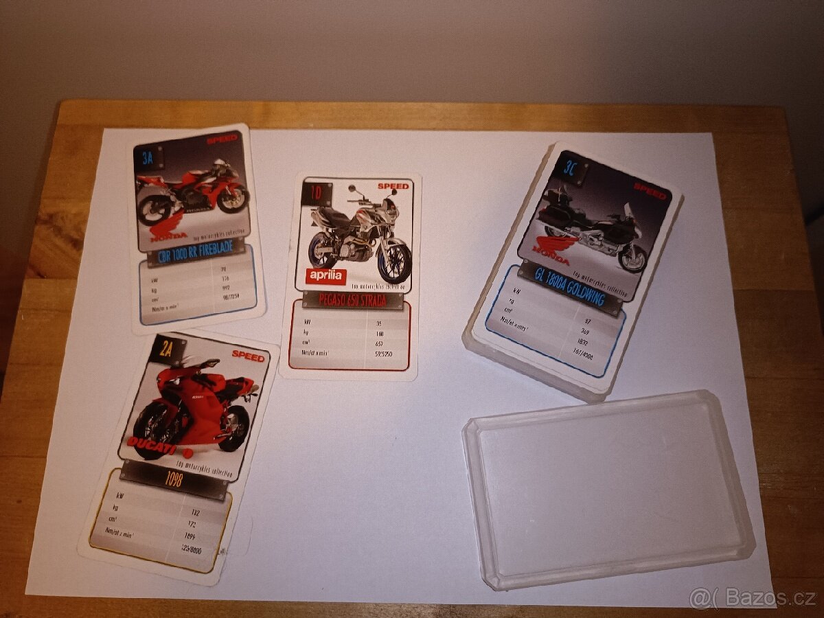 Karty s motorkami | KARTY
