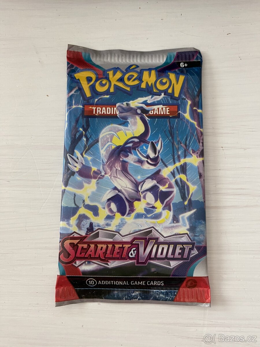Pokémon TCG Scarlet and Violet Booster Anglický