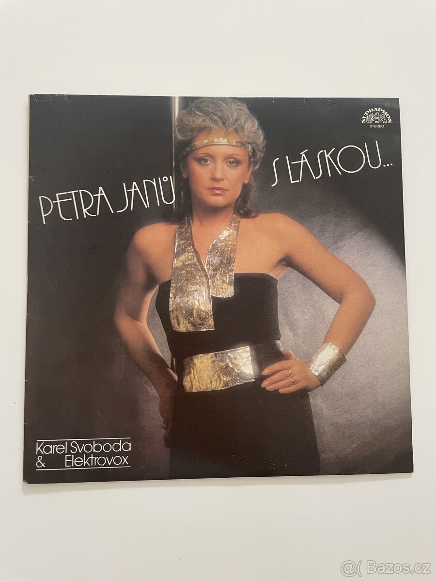 Gramofonová deska Petra Janů - S láskou Vinyl LP