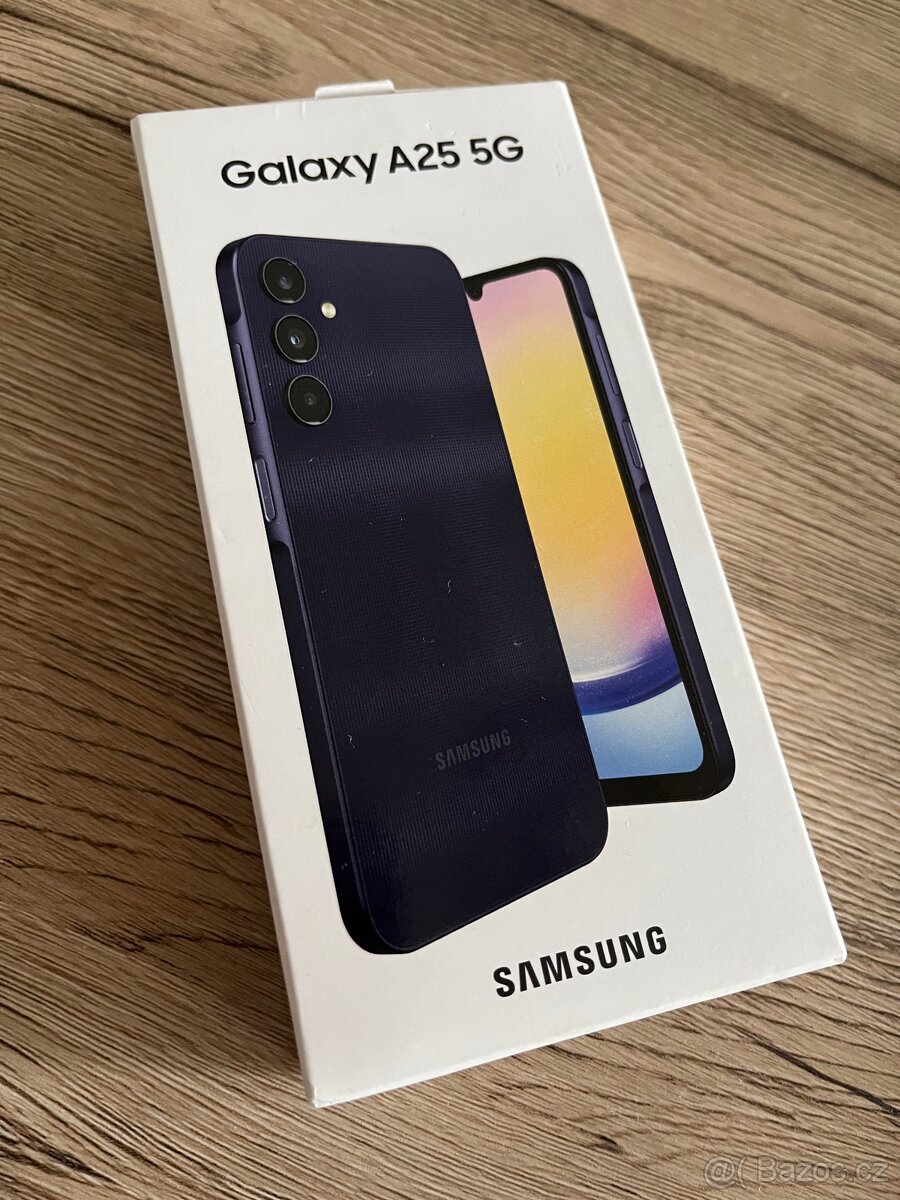 Nový Samsung Galaxy A25 5G 6GB/128GB černý