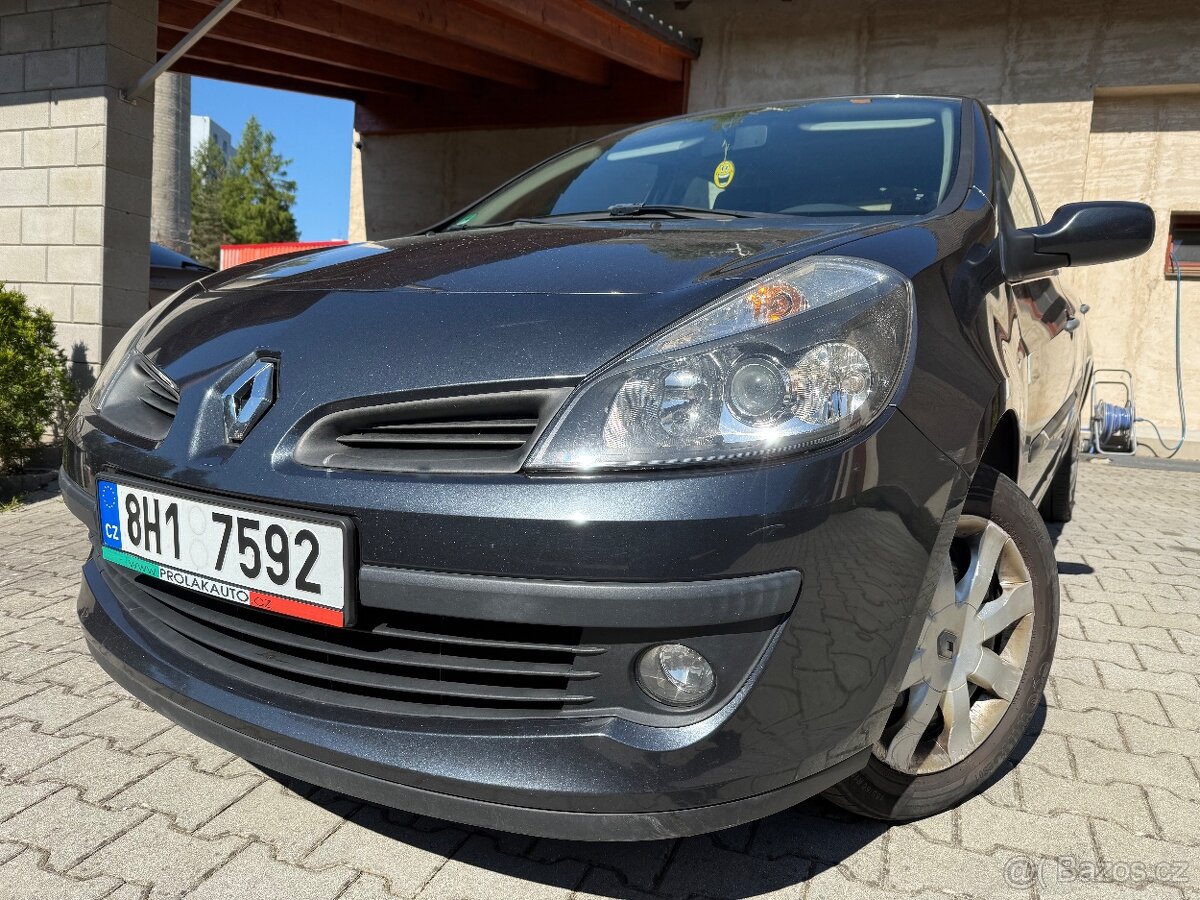 RENAULT CLIO 5DV 1.2i 55KW, KLIMATIZACE, 186TIS/KM, 2009.