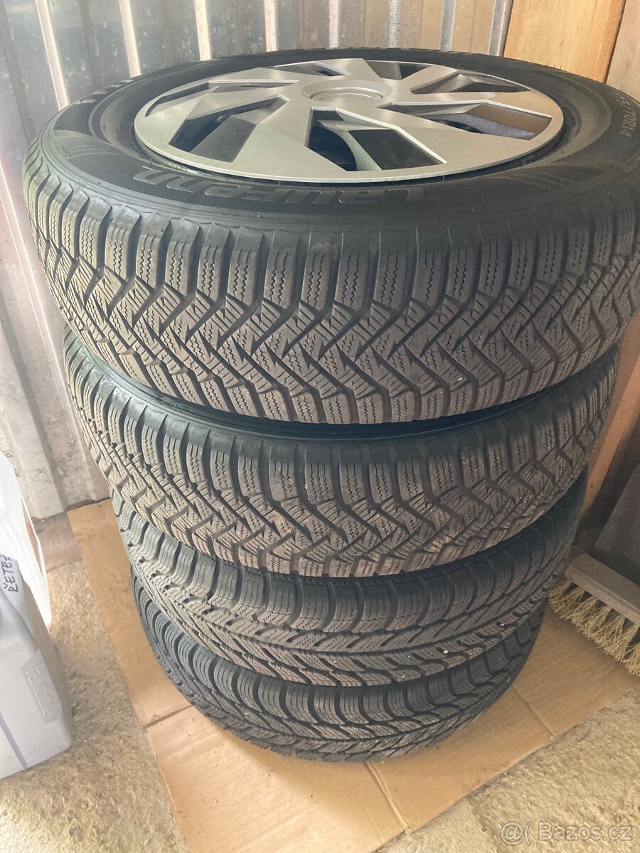 Zimní pneu + disky - 5x100 - 175/70 r 14