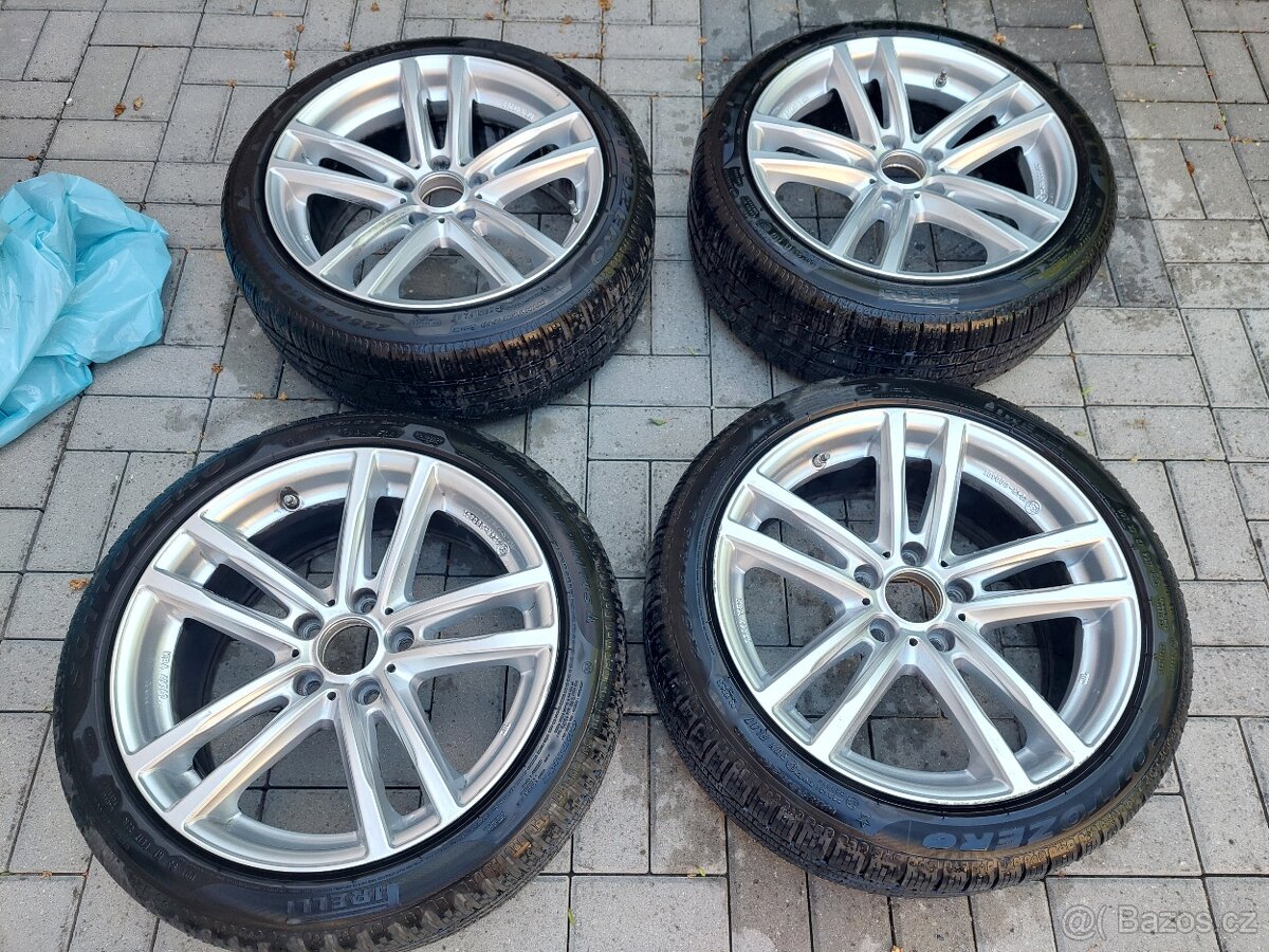 Kola + zimní pneumatiky Pirelli - 18" na BMW