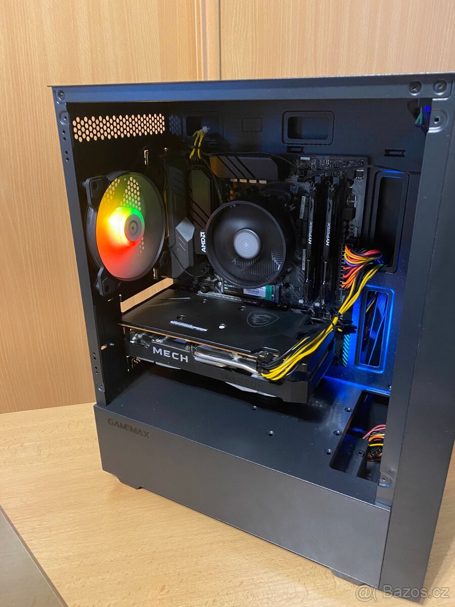 Herní PC Ryzen 5 4500 / RX 6600 / 16 GB RAM / 512 GB SSD