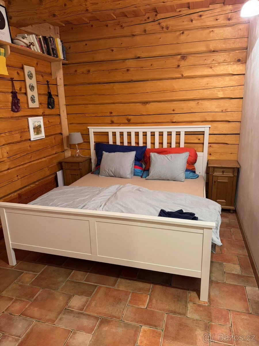 postel ikea HEMNES 180x200cm