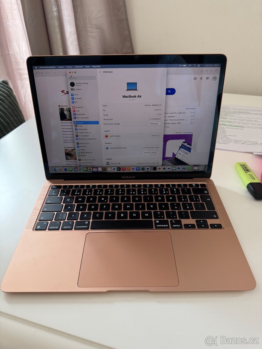 MacBook Air 13” M1 256gb