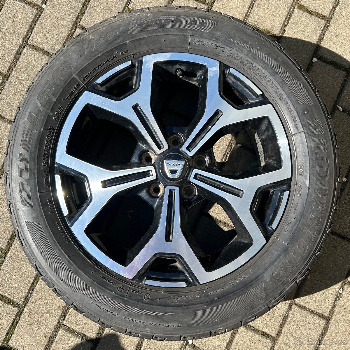 17" Litá kola včetně pneu