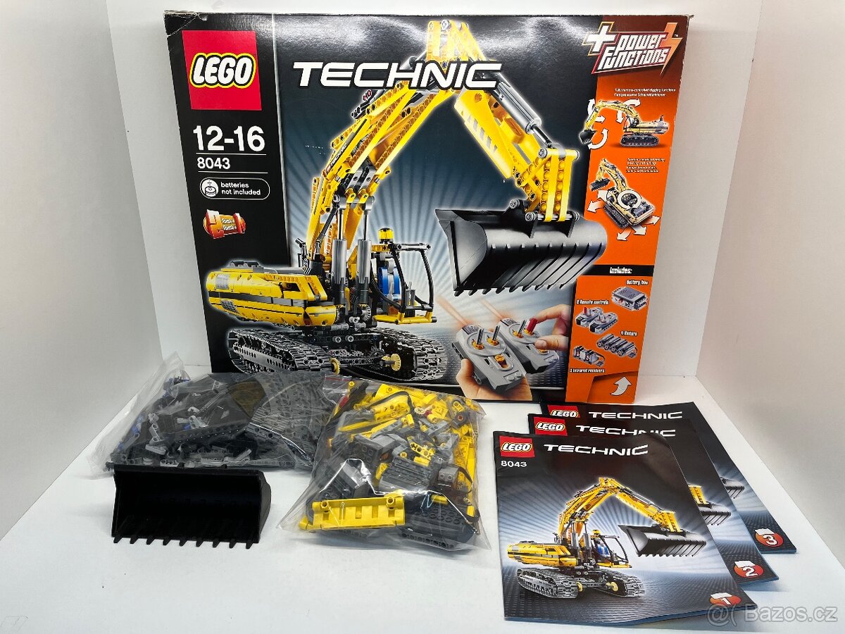 LEGO TECHNIC 8043 - Bagr s motorem