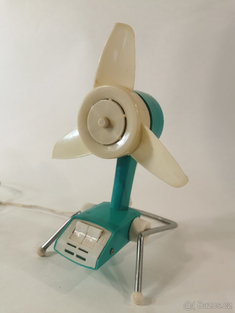 Retro stolní ventilátor