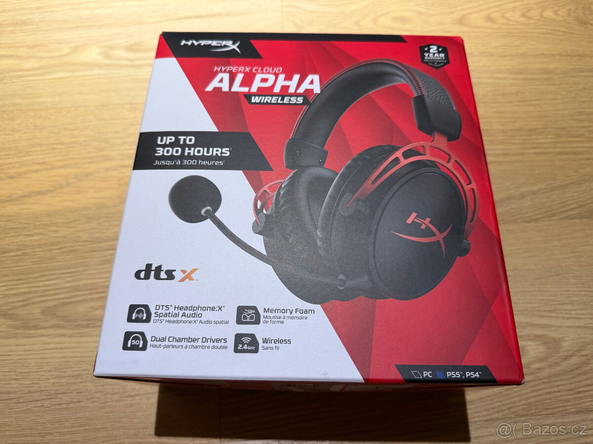 HyperX Cloud Alpha Wireless Gaming Headset