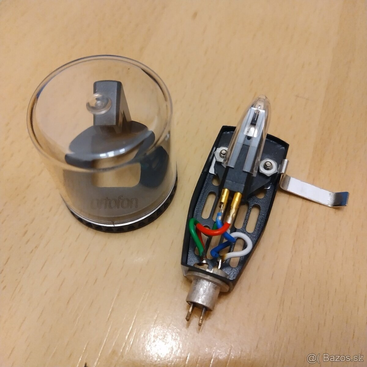 Gramofonova MM prenoska Ortofon + headshell Tesla