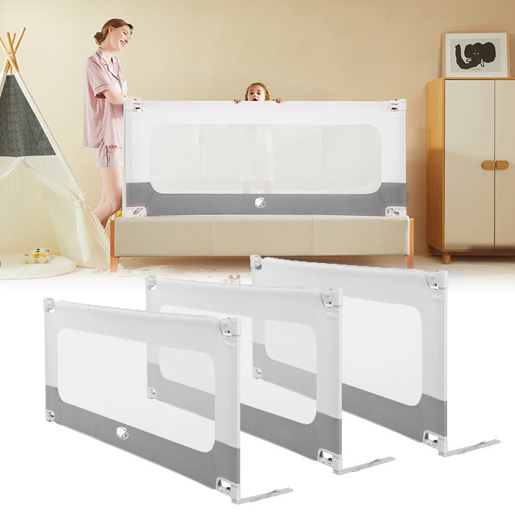 Zábrana na postel a ohrádka Monkey Mum® 2v1 Smart - 90 cm