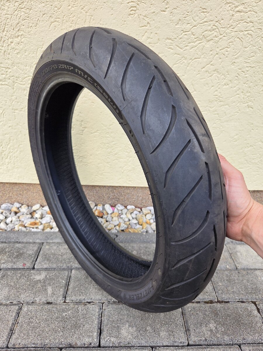 Metzeler Sportec M7 RR 120/70 ZR17 58W // 3mm // 0123