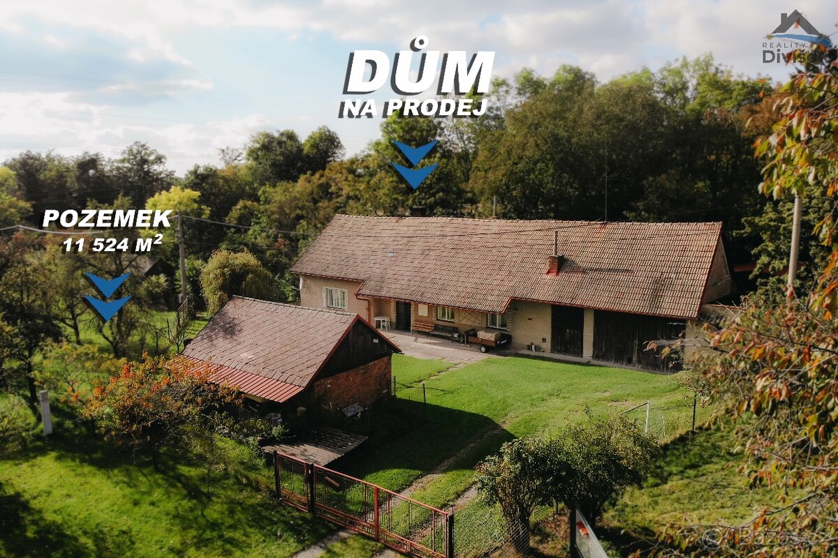 Prodej rodinného domu na polosamotě