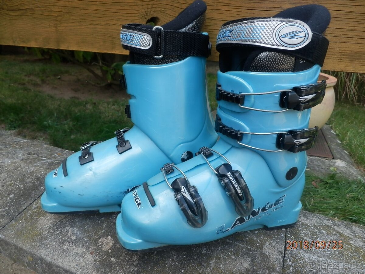 Lyžáky LANGE Team 24/24,5 a HEAD EDGE9,2, 24/24,5