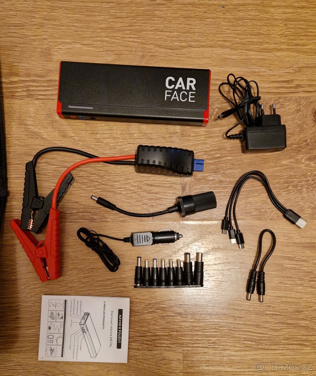 Startovací sada, powerbanka, booster