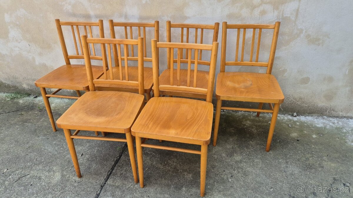 Retro židle Ton (č.41)