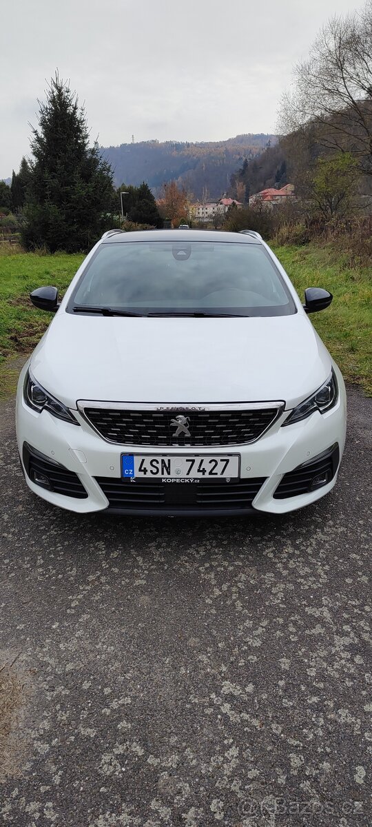 Peugeot 308 gt line, 1,6 benzin 165kw/225k
