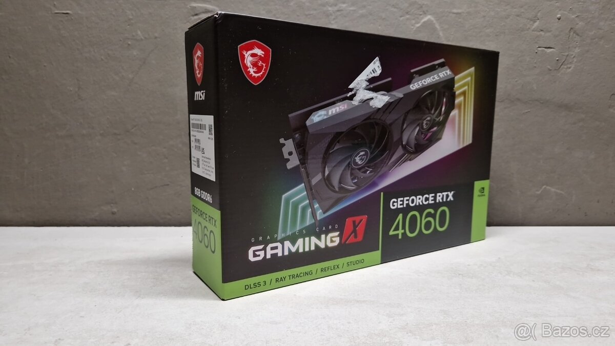 ❰ Grafická karta | MSI GamingX Geforce RTX 4060 8GB ❱