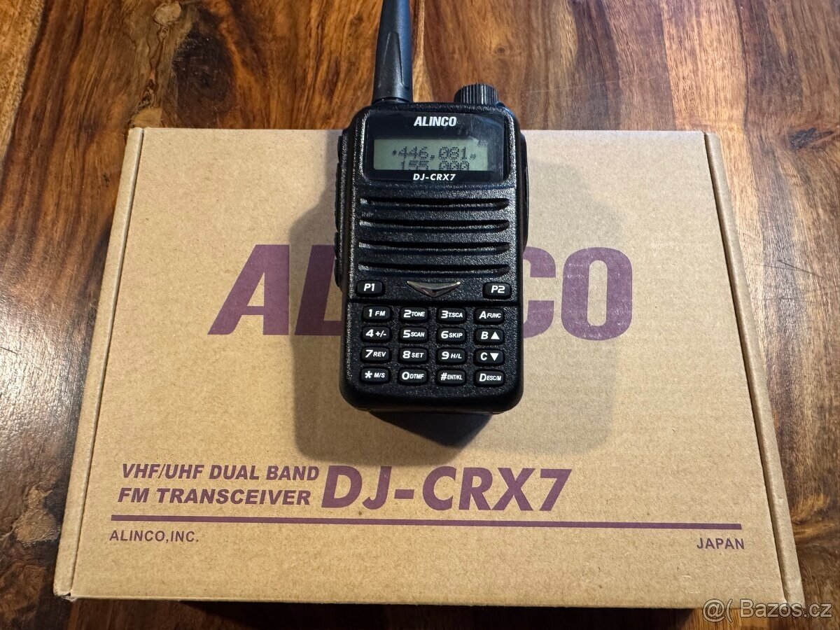 Alinco dualband DJ-CRx7, nova, TOP stav