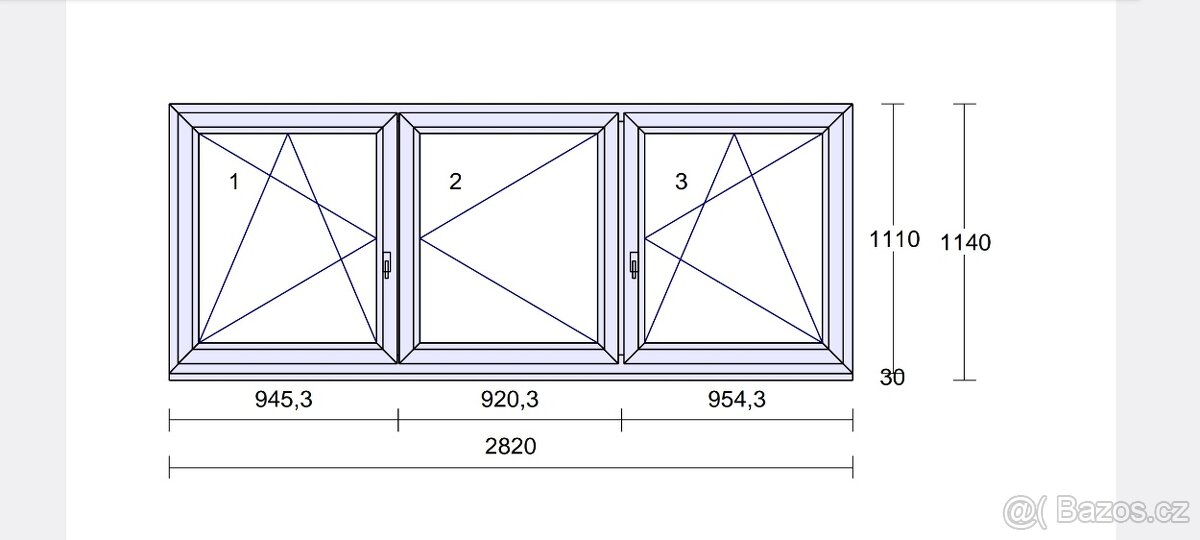 Nové plastové okno