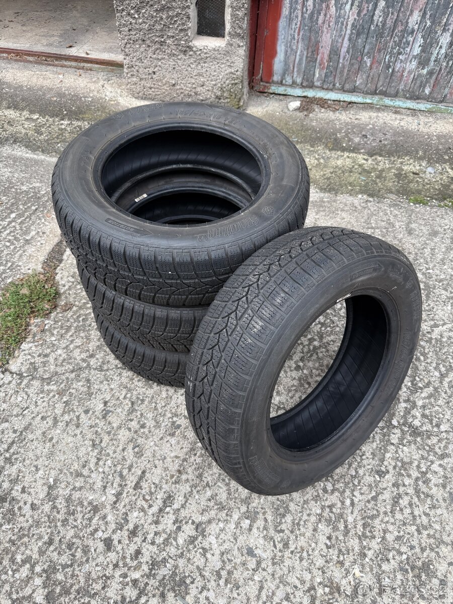 4ks zimní pneu 185/65/15 Riken SnowTime B2 - vzorek 7mm