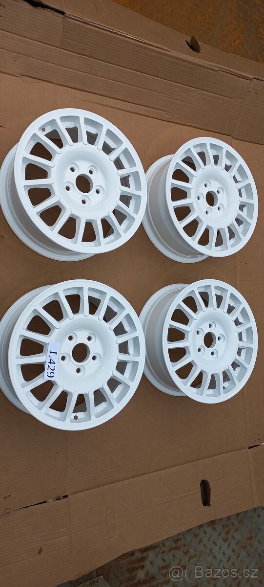 Závodní ALU kola Braid Winrace6Jx15" 5x100mm  (L429) Nový l