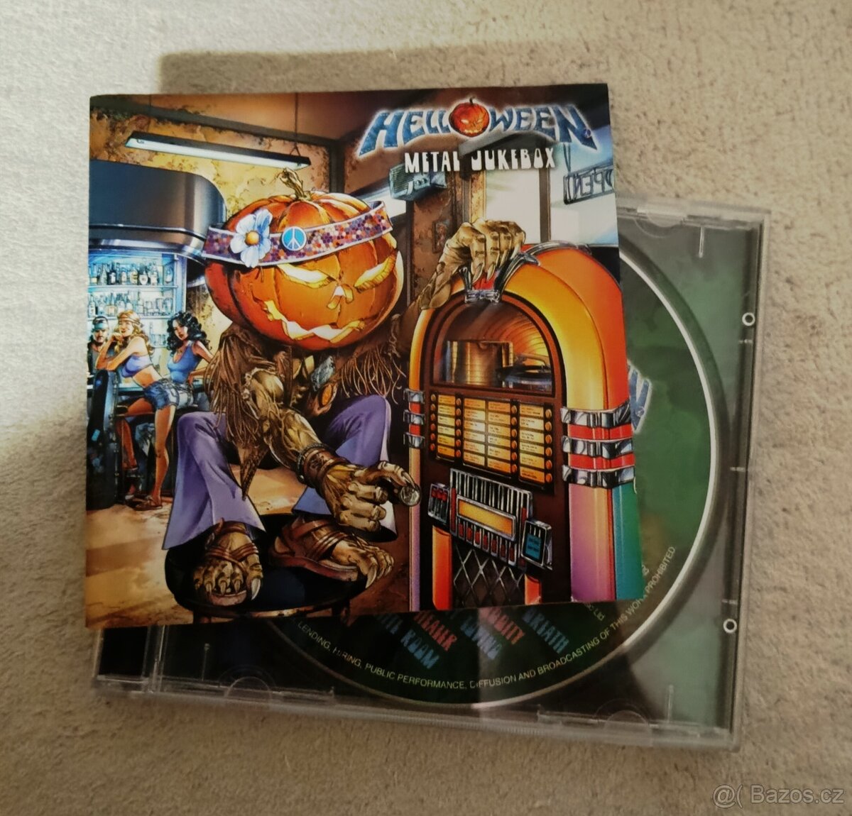 Prodám first vydání CD HELLOWEEN - METAL JUKEBOX