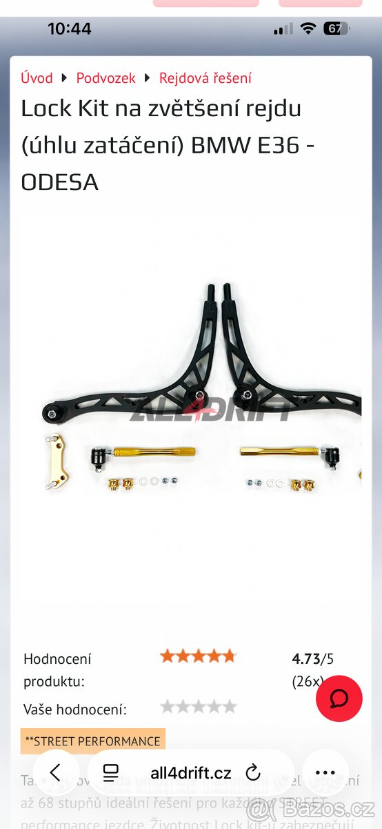 E36 Rejdový kit Odessa