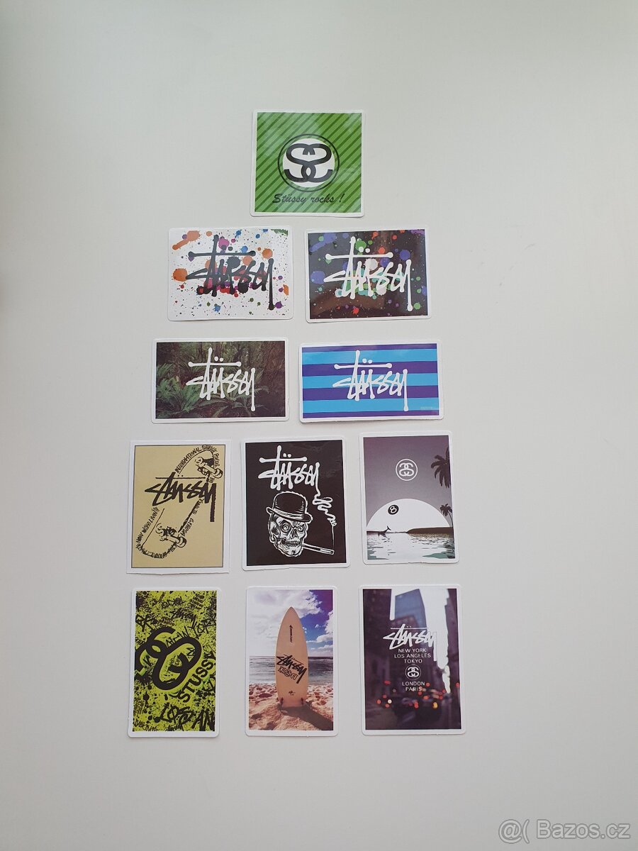 Stüssy nálepky mix