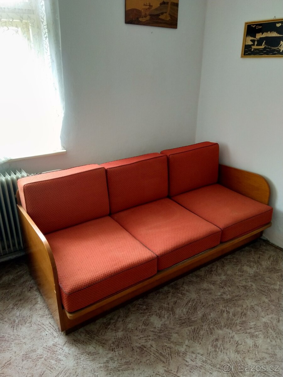 2 masivní gauče za odvoz