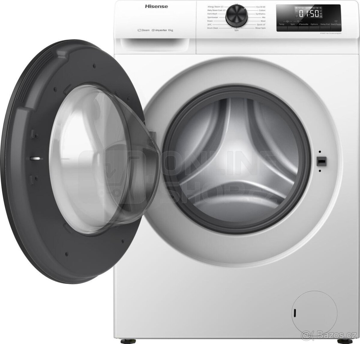 nová úzká pračka Hisense, 5 let záruka, výborné recenze