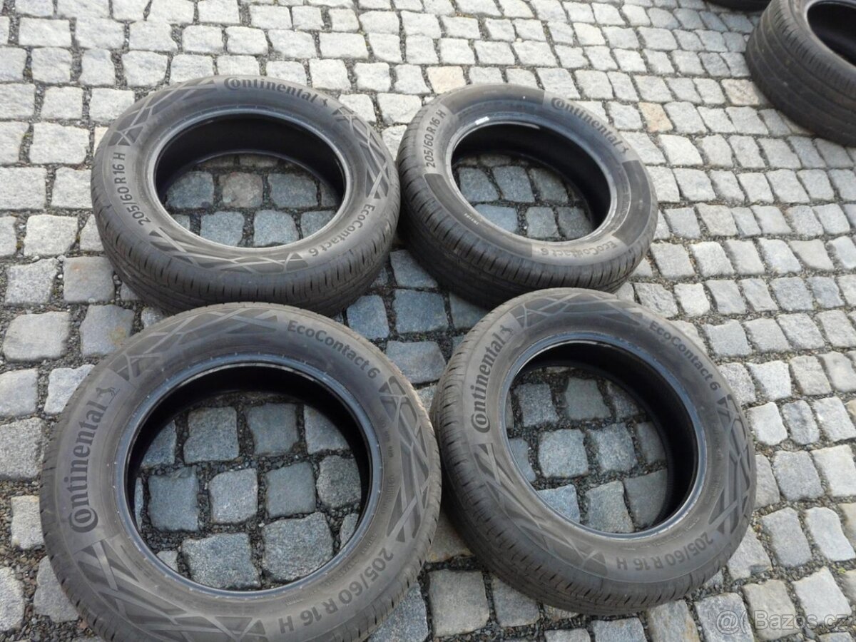 LETNÍ PNEU NOVÉ CONTINENTAL 205/60R16