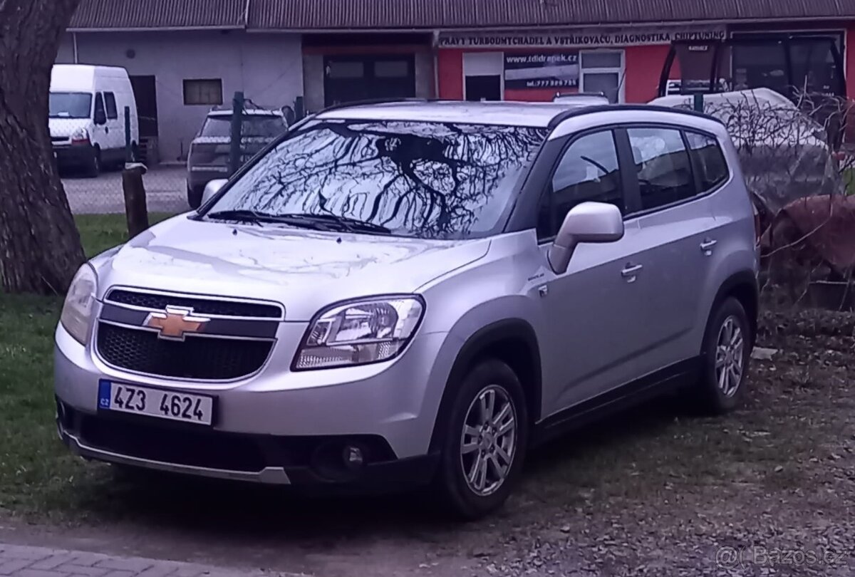 CHEVROLET ORLANDO 1.8 LPG 2011 aut. klima,park. senzory, DPH