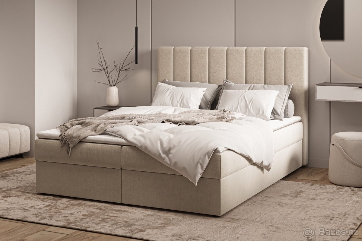 Boxspring Bruno 190x200cm Novy