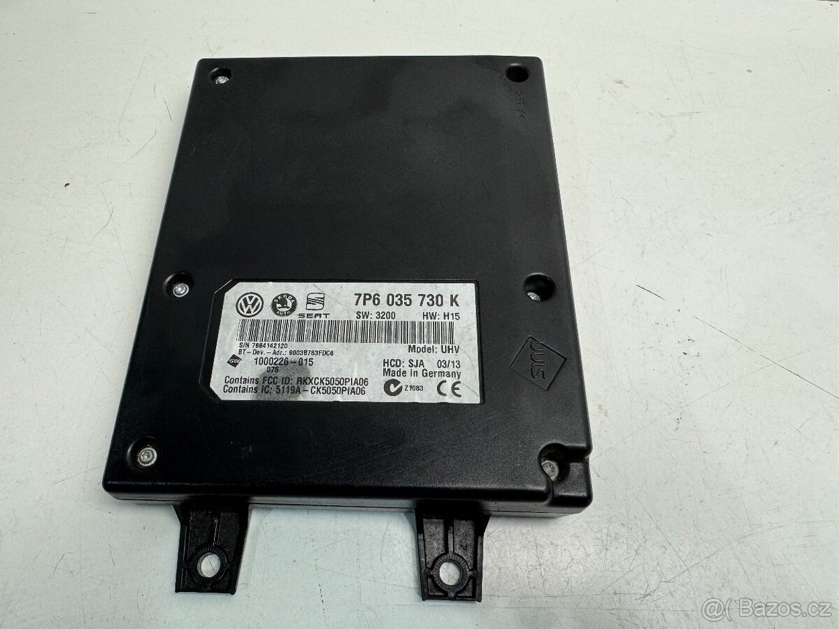 Řídící jednotka bluetooth Škoda Yeti 7P6035730K