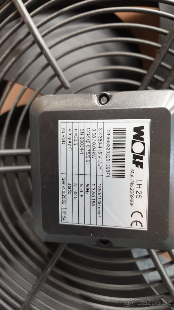 Prodám ventilátor